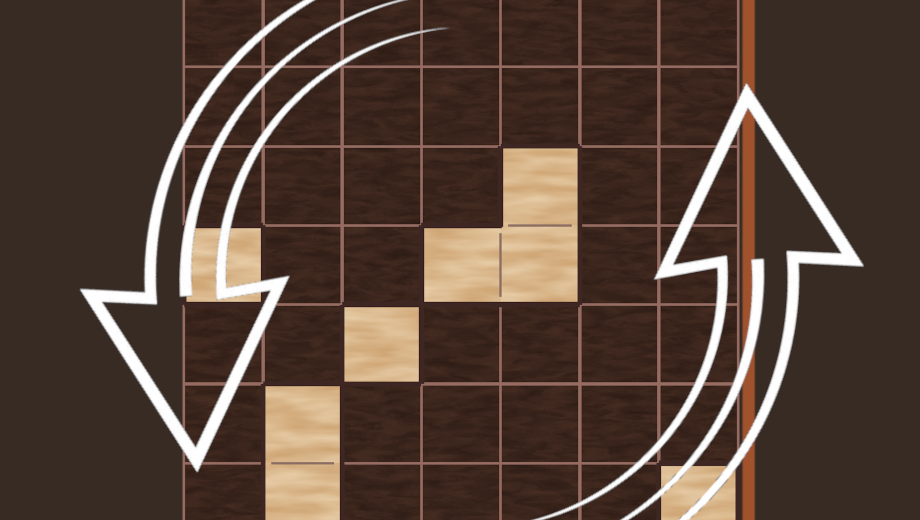 Rotate the board freely