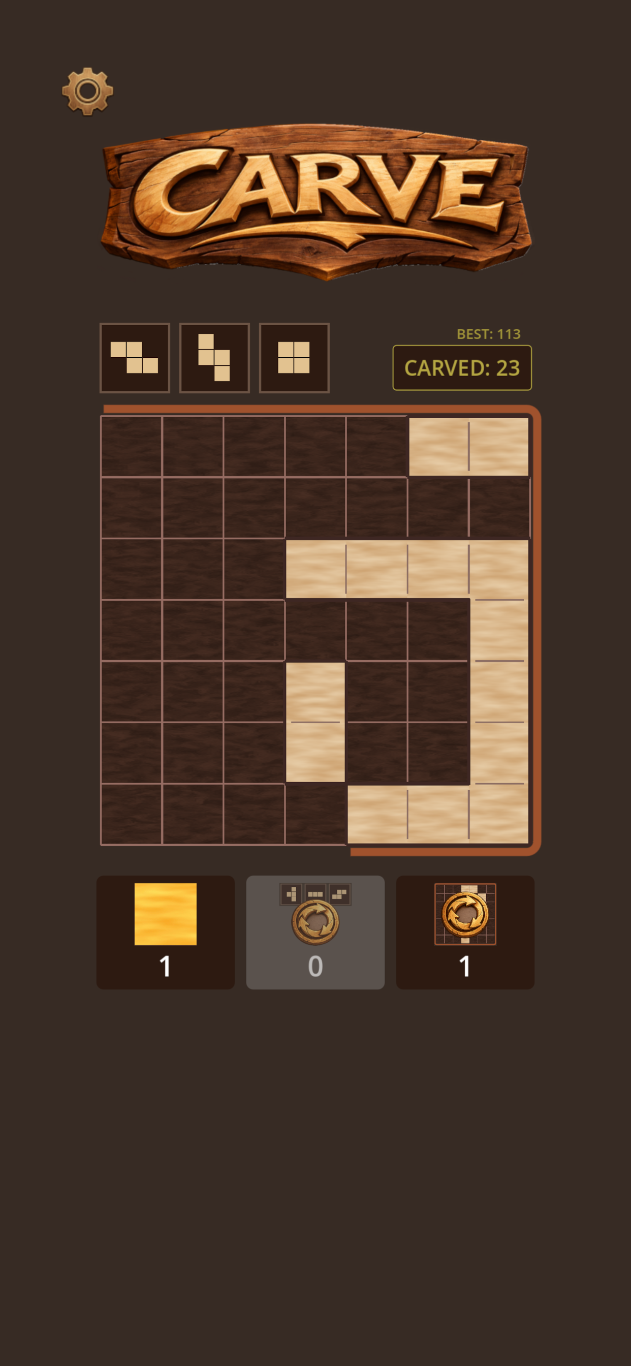 Carve gameplay screenshot 2