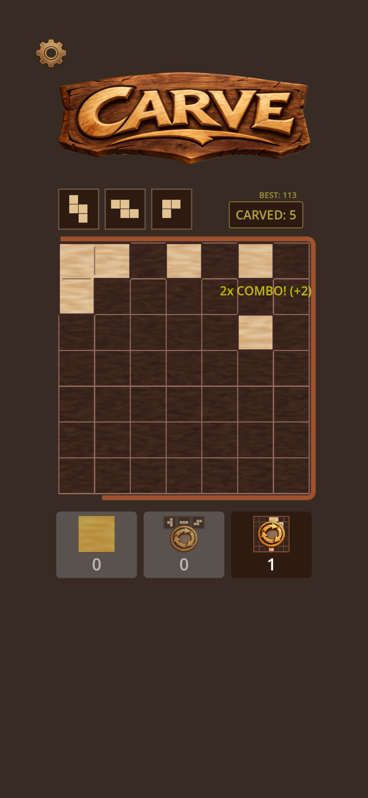 Carve gameplay screenshot 3